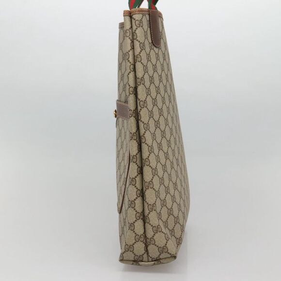 Pre Loved gucci Women Beige Tote Bags - Picture 5 of 8